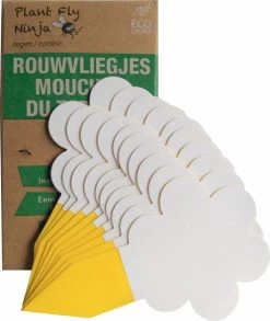Plant Fly Ninja - Rouwvliegen En Plantvliegen - Insectenval Plakstrips - Planten - 1 Pack, 10 Stuks -Gardena Winkel 1012x1200 6