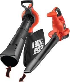 Black & Decker BLACK+DECKER GW3030-QS Bladblazer - 3000W - 50L Opvangbak - 16:1 Volumereductie -Gardena Winkel 1023x1200