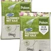 Pokon Gazonmest Met Kalk - 2 X 5kg - Mest - Geschikt Voor 2 X 75m² - 120 Dagen Voeding - Voordeelverpakking