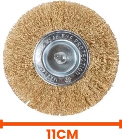 Elektrische Onkruidborstel 400W - Inclusief 4 Borstels - 11cm Diameter - Voegenreiniger - Stalen En Nylon Borstel - Voegenborstel - Onkruidverwijderaar - Set Van 4 Borstels - Onkruidverdelger - Voegborstel -Gardena Winkel 1053x1200 1