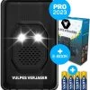 Vulpes Verjager® Marterverjager - Ongedierteverjager - Multifunctionele Set Binnen & Buiten - Batterijen, 12V & Auto Accu - Marters, Muizen & Ratten - Steenmarter Verjager PRO - Incl. E-Book