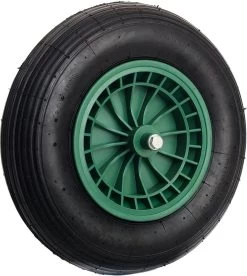 Kruiwagen Wiel 4.00 - 8 Luchtband Lijnprofiel - Asdiameter 20mm -Gardena Winkel 1074x1200