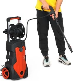 Merkloos Home Hogedrukreiniger - 2100W - 165 Bar - Met Verstelbare Nozzles Slanghaspel 5m Netsnoer 10m Slang - Voor Reiniging Huis Auto Tuin -Gardena Winkel 1083x1200 1