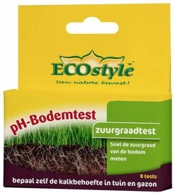 ECOstyle PH Bodemtest - Zuurtegraad Meter Voor Grond - Bepaal Kalk Behoefte Voor Tuin En Gazon - 8 Testen -Gardena Winkel 1085x1200 1