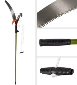 TecTake - Telescopische Boomzaag Snoeischaar Zaag Takken 4 TecTake - Telescopische Boomzaag Snoeischaar Zaag Takken -Gardena Winkel 1085x1200