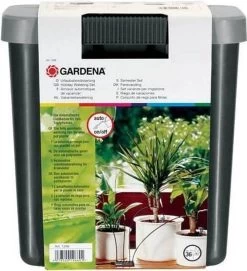 GARDENA Vakantiebewateringsset Duppelsysteem - Geschikt Voor 36 Potplanten - Incl. 9l Vat -Gardena Winkel 1092x1200 2