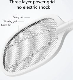 Elektrisch Oplaadbare Vliegen / Muggenmepper - UV-lamp - USB Oplaadbaar-2 In 1 -Gardena Winkel 1107x1200 3