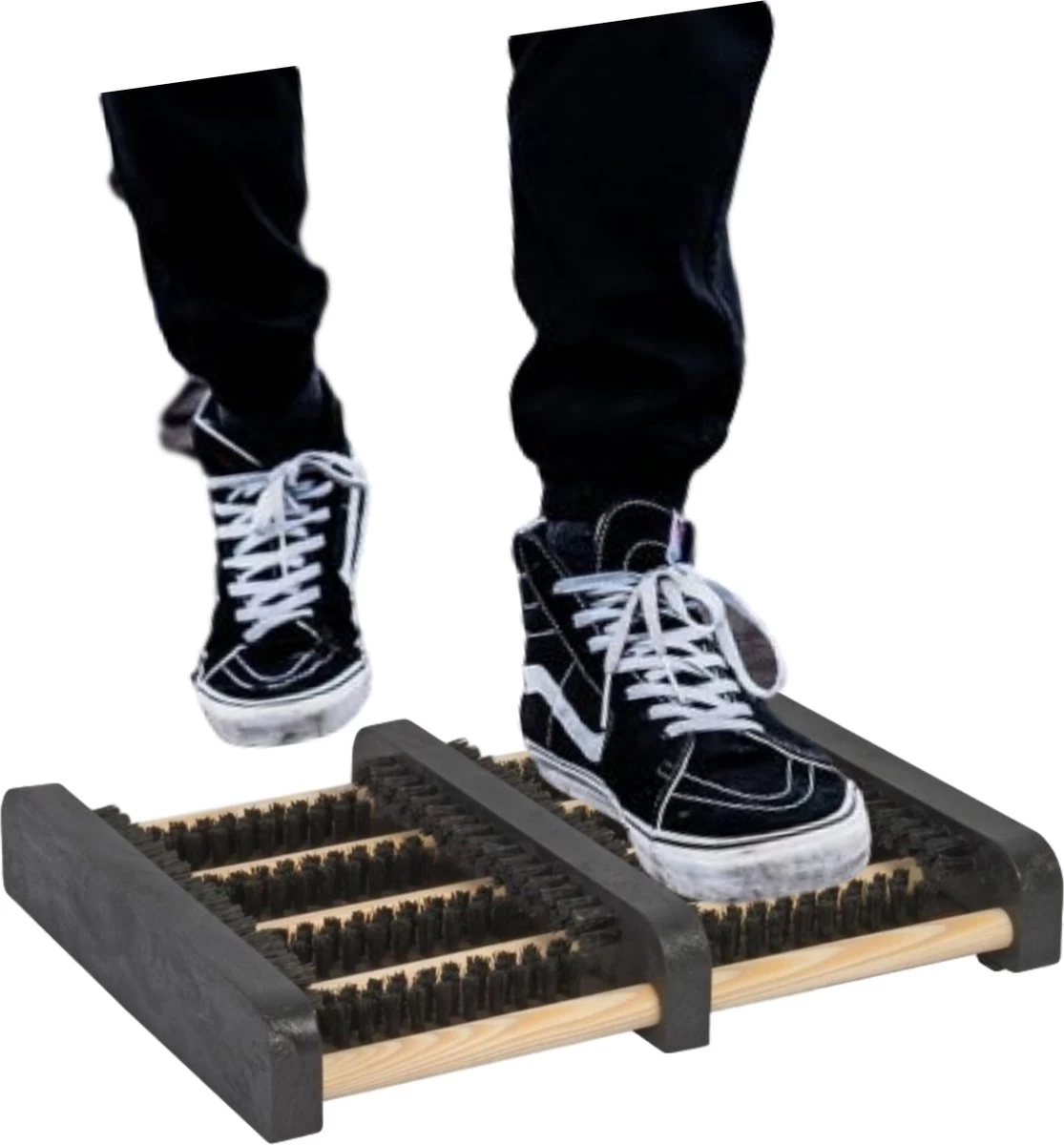 SchoneSchoen Voetveger - Voetenveger - Laarzenborstel - Borstelmat - Schoenenborstel - Laarzenrek 4 SchoneSchoen Voetveger - Voetenveger - Laarzenborstel - Borstelmat - Schoenenborstel - Laarzenrek - Afbeelding 4