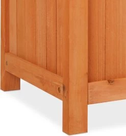 Relaxdays Plantenbak Met Klimrek - Bloembak Trellis - Rankhulp Hout - Voor Klimplanten -Gardena Winkel 1116x1200 4