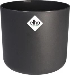 Elho B.for Soft Rond 35 - Bloempot Voor Binnen - Ø 34.5 X H 32.3 Cm - Antraciet -Gardena Winkel 1122x1200 5