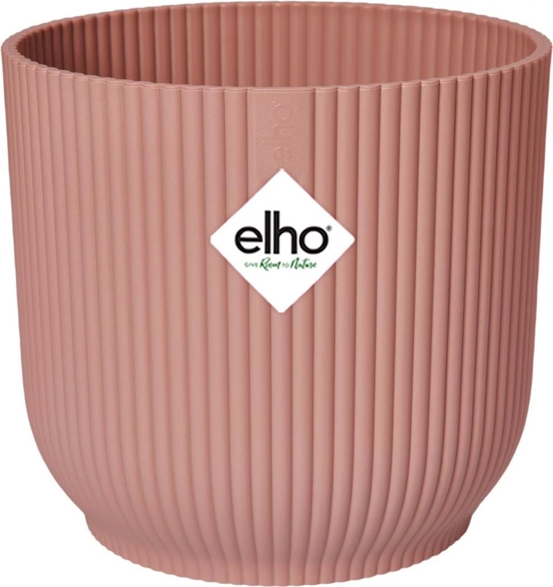 Elho Vibes Fold Rond 30 - Bloempot Voor Binnen - Ø 29.5 X H 27.2 Cm - Delicaat Roze 1 Elho Vibes Fold Rond 30 - Bloempot Voor Binnen - Ø 29.5 X H 27.2 Cm - Delicaat Roze