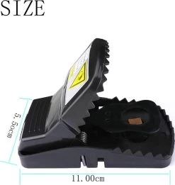 IGOODS Diervriendelijke Muizenval - Rattenval Voor Ongedierte - Muizenval Herbruikbaar - Voor Binnen En Buiten - Muizenklem - Mouse Trap - 6 STUKS -Gardena Winkel 1135x1200 11