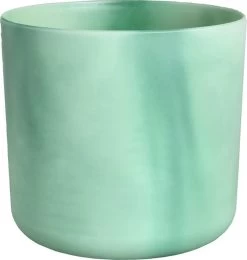 Elho The Ocean Collection Round 22cm - Bloempot Voor Binnen - 100% Gerecycled Materiaal - Gemaakt Met Zeeafval - Ø 22.3 X H 20.4 Cm - Pacifisch Groen -Gardena Winkel 1141x1200 3