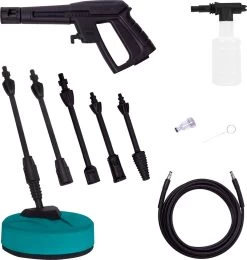 VONROC Hogedrukreiniger V14-2 - 1400W – 110 Bar – 390 L/h – Incl. 5m Slang, Reinigingsmiddelen Flesje, Terrasreiniger En Meer -Gardena Winkel 1142x1200 2