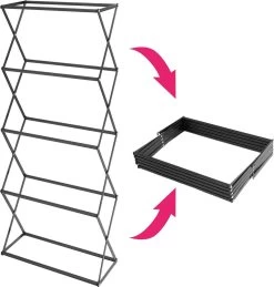 Tectake - Verticaal Plantenrek Met 4 Bakken - 403445 -Gardena Winkel 1144x1200 2