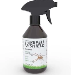 RepellShield Spinnen Bestrijden - Ongediertewering | Diervriendelijk Spinnen Verjagen Met Geur, Anti-Spinnen Spray - 250ml