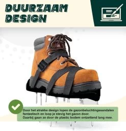 Merkloos Gazonbeluchtingssandalen Premium - Gazonbeluchter - Beluchter - Gazonverluchter - Gazonpriksandalen - Verticuteerroller - Graszaad - Gazonmest - Kerstcadeau - Voor Mannen - Voor Vrouwen - Cadeautjes- Vaderdag Cadeau- Geschenk- Cadeautjes -Gardena Winkel 1149x1200 2