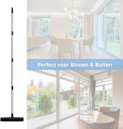 De Blaffende Kat 2 In 1 Rubberen Bezem – Bezem Binnen & Buiten – Vloerwisser Met Steel - Vloertrekker – Veger - Extra Lang 160cm -Gardena Winkel 1149x1200 4