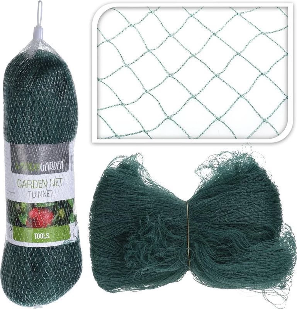 Merkloos Vogelnet Groen 4 X 5 Meter - Beschermnetten Voor De Tuin - Tuin/moestuin Artikelen 1 Merkloos Vogelnet Groen 4 X 5 Meter - Beschermnetten Voor De Tuin - Tuin/moestuin Artikelen