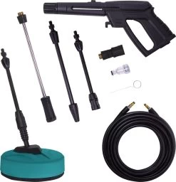 VONROC Hogedrukreiniger V22-2 2200W – 170 Bar – 450 L/h – Incl. 8m Slang, Terrasreiniger, Reinigingstank En Meer -Gardena Winkel 1156x1200