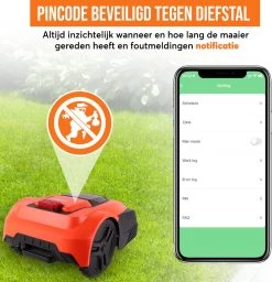 Zoef Robot Robotmaaier Betsie Met APP <1400 M2 -Gardena Winkel 1157x1200 3