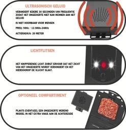 Sparckz Verjager® Marterverjager Auto 12V - Incl. Batterijen - Anti Ongedierte Outdoor & Indoor - Marters, Muizen, Steenmarter & Ratten Verjager -Gardena Winkel 1161x1200 5