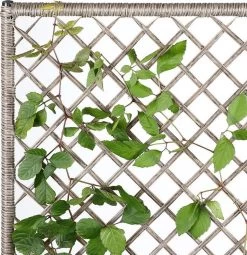 Casaria Polyrattan Bloembak – 3 Bakken Klimophek - Crème -Gardena Winkel 1163x1200 5