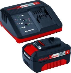 Einhell Accu Kettingzaag GE-LC 18 Li Kit (1x3,0Ah) Power X-Change (Li-Ion - 18 V - 25 Cm Zwaardlengte - 23 Cm Snijlengte - Terugslagbescherming - Kettingvangbout - Incl. 3,0 Ah Accu En Lader) -Gardena Winkel 1164x1200 2