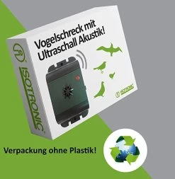 Merkloos Ultrasone Vogelverjager Groen - Vogelverschrikker - Duivenverjager - Dieren Verjager - Werkt Afwerend -Gardena Winkel 1171x1200 3