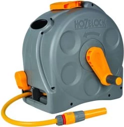 Hozelock Compact Enclosed Reel 2 In 1 - 25 Meter - Slangbox En Muurhaspel In één - Grijs -Gardena Winkel 1173x1200 2