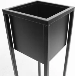 Bloempot - Metaal - Bloemen - Plantenpot - Voor Binnen - Zwart - 70 Cm -Gardena Winkel 1174x1200 9