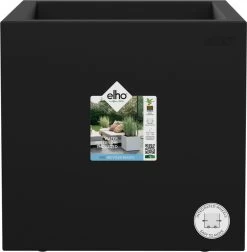 Elho Vivo Next Vierkant 40 - Plantenbak Voor Binnen & Buiten - Ø 39.0 X H 37.9 Cm - Zwart/Living Black -Gardena Winkel 1176x1200 11