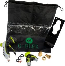 G-Flex Flexibele Tuinslang - Waterslang - 8 Verschillende Sproeistanden - Inclusief Opbergtas/splitter/Koppelstuk/Houder/Rubbers - 30 Meter -Gardena Winkel 1181x1200 4
