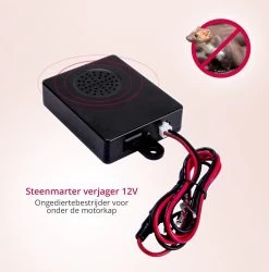 Marterverjager Auto 12V - Muizenverjager - Ongedierte Verjager Met Ultrasone - Steenmarter Verjager -Gardena Winkel 1185x1200 12