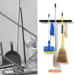 BOTC Bezemhouder - 5 Houders 6 Haken - Gereedschapshouder - Zeflklevend - Bezem Ophangsysteem - Ophanghaken - Tuingereedschap -Gardena Winkel 1186x1200 1