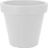Kunststof Bloempot Wit Ø50 Cm - Hoogte 42 Cm