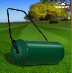 Gardebruk Tuinwals 60cm - 50L Vulvolume Staaltrommel - Groen -Gardena Winkel 1189x1200