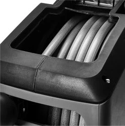 CoolHome - Wandslangenbox 20 Meter + 2 Meter - Tuinslang Met Haspel- Slangenhouder 180° Draaibaar - Tuinslanghaspel Zwart - Grijs -Gardena Winkel 1190x1200 5