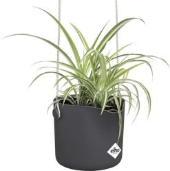 Elho B.for Swing 18 Hangpot - Bloempot Voor Binnen - Ø 18.0 X H 16.5 Cm - Zwart/Antraciet -Gardena Winkel 1191x1200 10