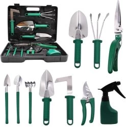 Tuingereedschap Set Tuinierset 10 Delig - Snoeischaar Tuinschaar Bloemenschaar Tuinschepje Plantenspuit Handhark -Gardena Winkel 1191x1200 3