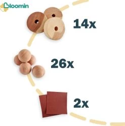 Bloomin Mottenballen - 40 Stuks + 2x Schuurpapier - Cederhout Tegen Motten - Mottenval - Motten Bestrijden - Anti Motten -Gardena Winkel 1194x1200 10