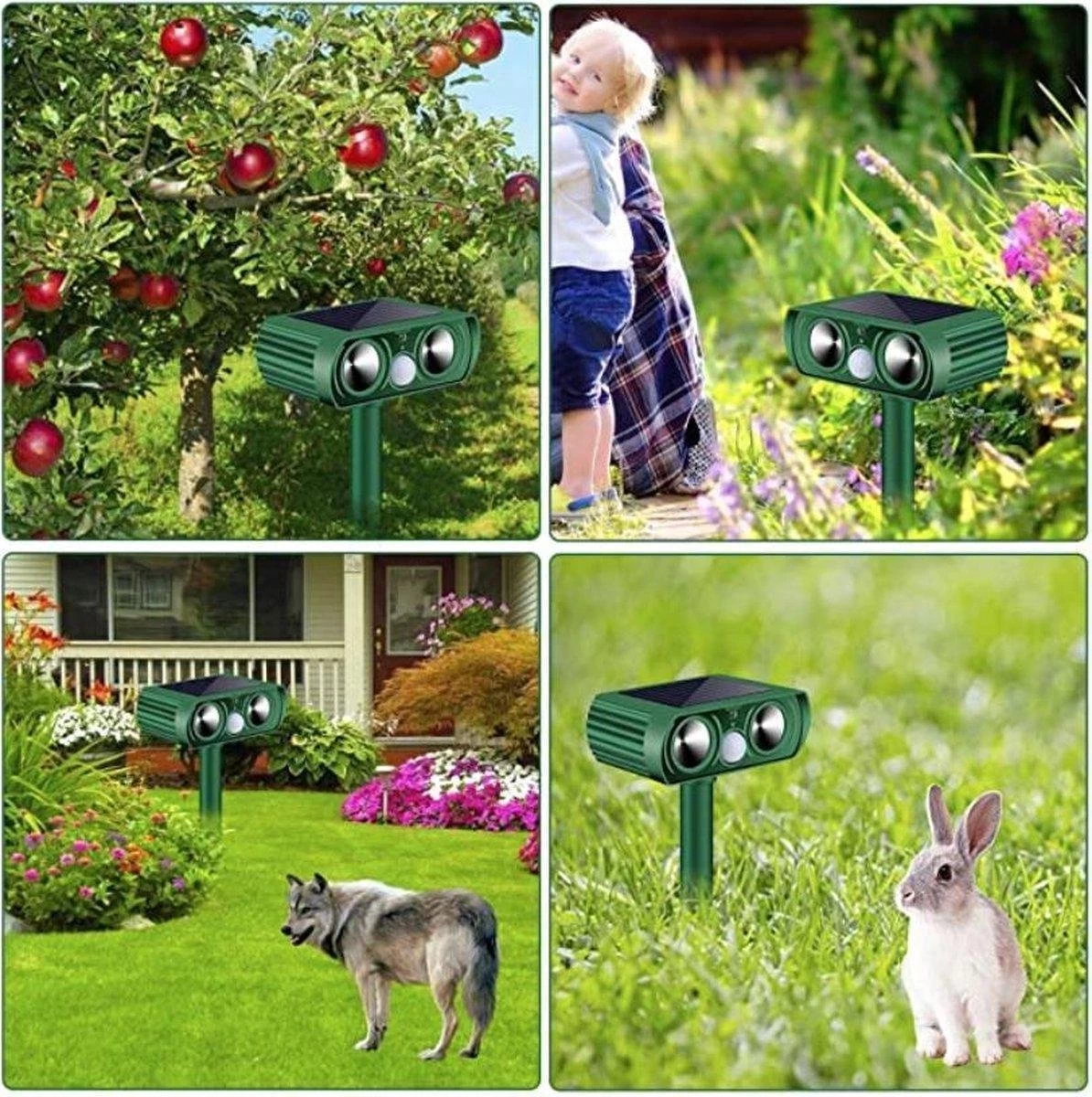 Igoods Kattenverjager Op Zonneenergie - Kattenschrik - Katten Afweermiddel 7 Igoods Kattenverjager Op Zonneenergie - Kattenschrik - Katten Afweermiddel - Afbeelding 7