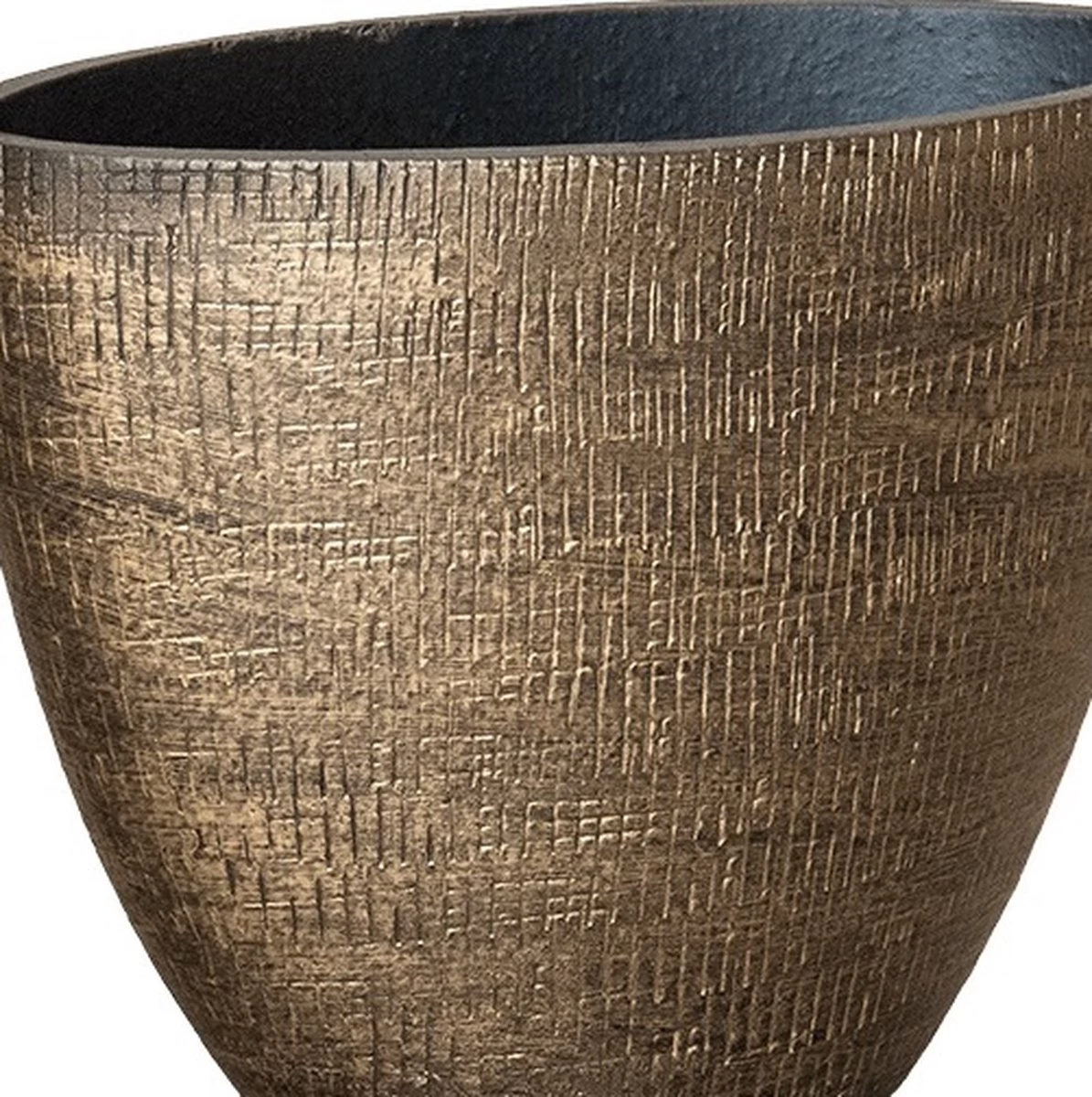 Merkloos Planter Ryan Shiny Gold 33 Cm Ovale Gouden Bloempot Voor Binnen Ovaal 2 Merkloos Planter Ryan Shiny Gold 33 Cm Ovale Gouden Bloempot Voor Binnen Ovaal - Afbeelding 2