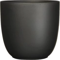 Mica Decorations Tusca Bloempot - H25 X Ø28 Cm - Mat - Zwart -Gardena Winkel 1195x1200 18