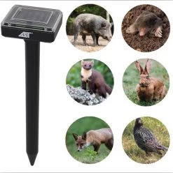 YUNICS ® Ultrasone Kattenverjager - Marterverjager - Oplaadbaar Door Zonne-energie En Micro USB. Incl. Micro USB Kabel -Gardena Winkel 1195x1200 22