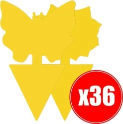 Merkloos Rouwvliegjes Bestrijden - Rouwvliegjes Plakstrips - Fruitvliegjes Vanger - Vangplaten Tegen Fruitvliegjes En Rouwvliegjes - 36 Stuks -Gardena Winkel 1197x1200 25