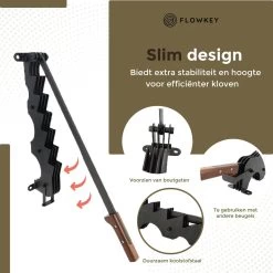 Flowkey® Houtklover XL - Houtsplijter Bijl - Houtkliever Kloofwig Gietijzer - Voor Hout & Aanmaakhout - Inclusief Gratis Bevestigingsset -Gardena Winkel 1199x1200 1