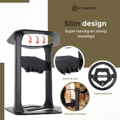 Flowkey® Houtklover XL - Houtsplijter Bijl - Houtkliever Kloofwig Gietijzer - Voor Hout & Aanmaakhout - Inclusief Gratis Hamer -Gardena Winkel 1199x1200 11