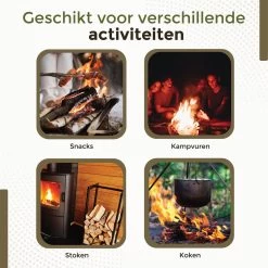 Flowkey® Houtklover XL - Houtsplijter Bijl - Houtkliever Kloofwig Gietijzer - Voor Hout & Aanmaakhout - Inclusief Gratis Bevestigingsset -Gardena Winkel 1199x1200 4
