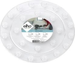Elho Floorprotector Rond 25 - Accessoires Voor Binnen - Ø 25.0 X H 1.5 Cm - Transparant/Transparant